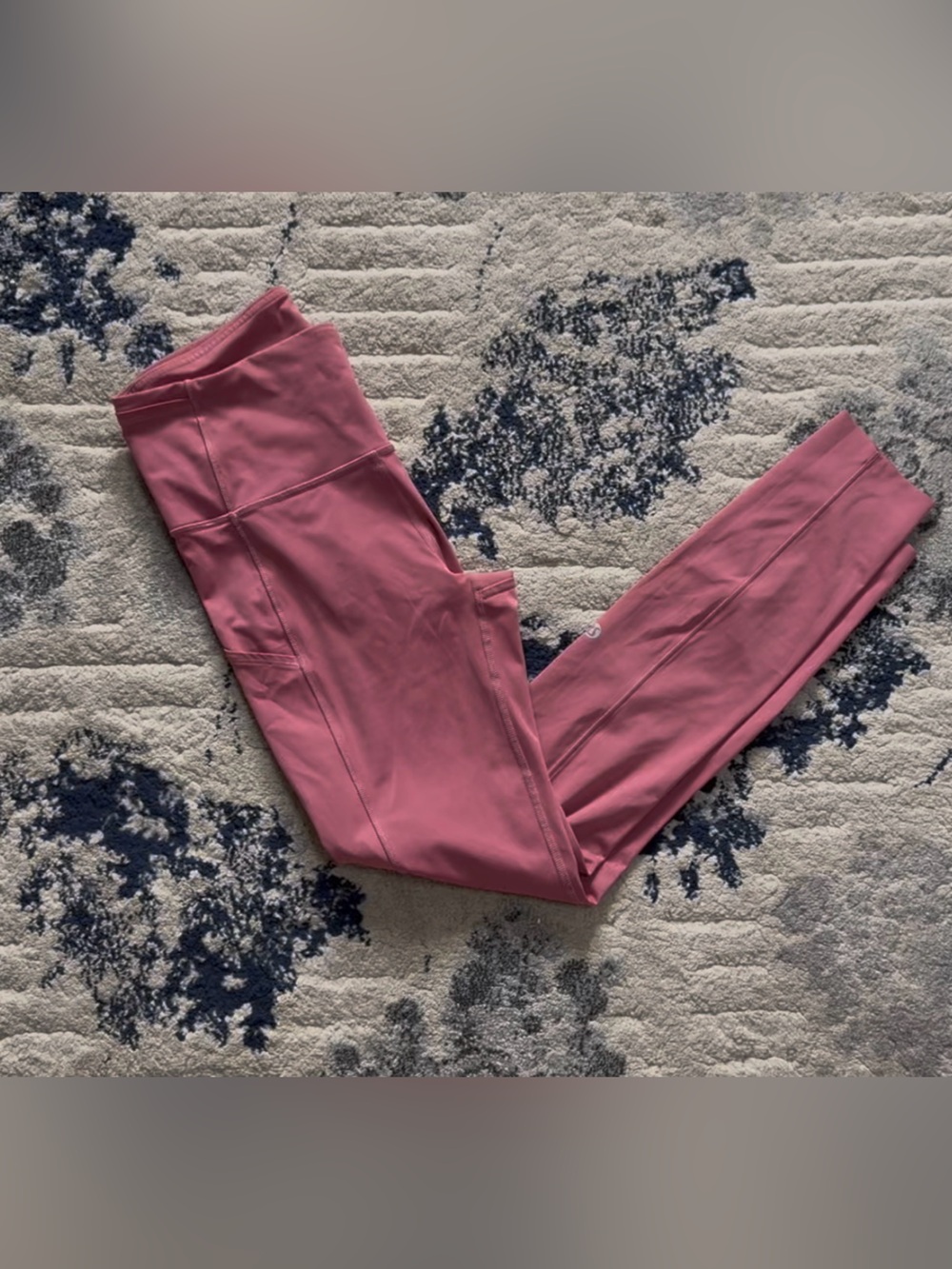 lululemon athletica Girls' Rose Pink Performance Leggings